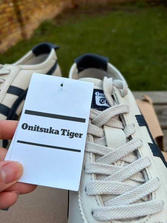 Men’s Onitsuka Tiger Mexico 66 Birch Navy White Retro Sneakers Athletic Shoes main image 6